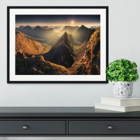 Mullach En Rathein Framed Print (Color: White/No White Edging, size: 12" x 8" / 30cm x 20cm (approx))