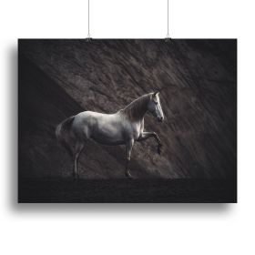 SOLITAIRE Canvas Print or Poster (Type: Poster Print, size: 40" x 26" / 100cm x 65cm approx)