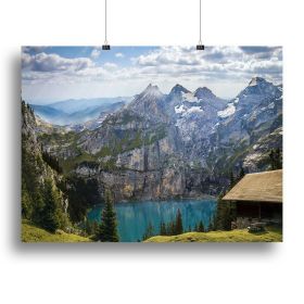 Taj Mahal Canvas Print or Poster (Type: Standard Framed Canvas Print, size: 12" x 8" / 30cm x 20cm (approx))